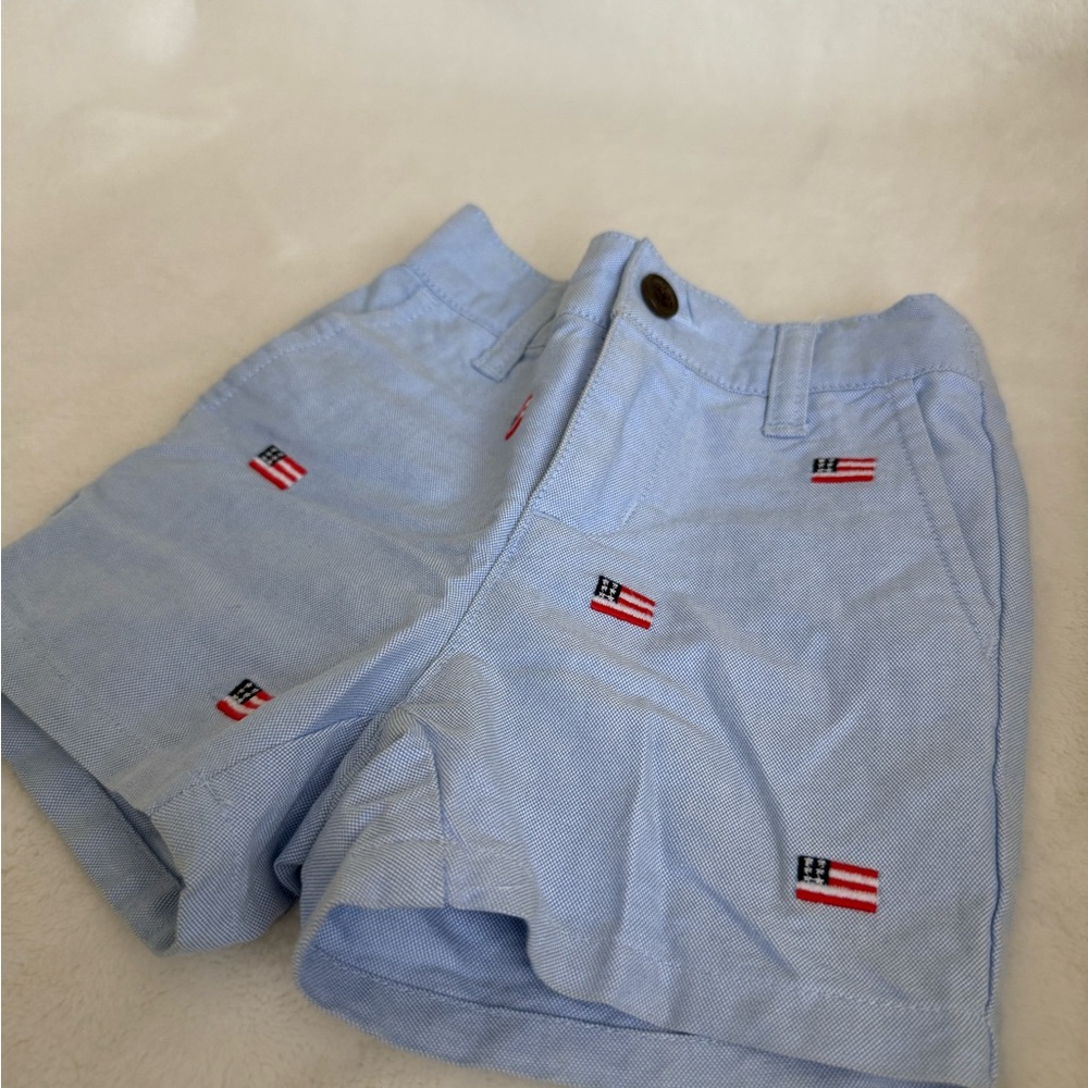 Janie and Jack Sky Blue Shorts